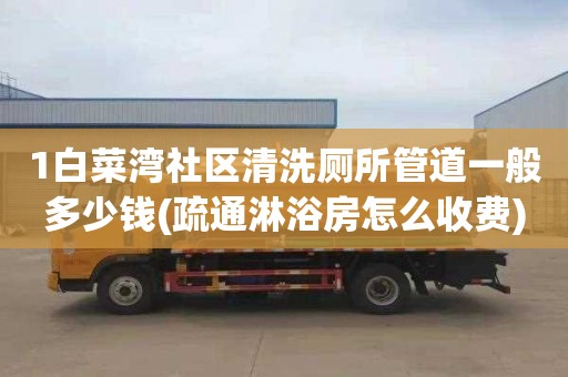 1白菜灣社區清洗廁所管道一般多少錢(疏通淋浴房怎么收費)