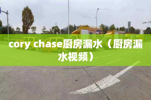 cory chase廚房漏水（廚房漏水視頻）