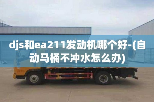 djs和ea211發動機哪個好-(自動馬桶不沖水怎么辦)